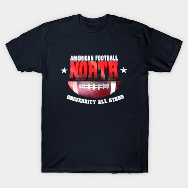 North Aamerican football T-Shirt by Nakano_boy